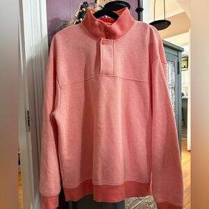 Men’s Orvis Coral Quarter-Zip Pullover